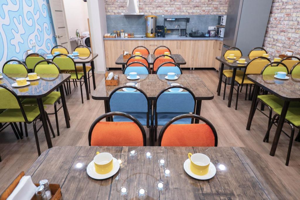 Restaurace v ubytování Kaganat Hostel