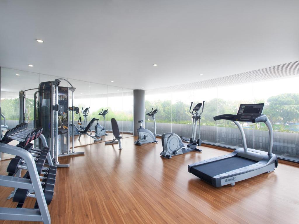 Fitness centrum a/nebo fitness zařízení v ubytování Ibis Styles Jakarta Airport