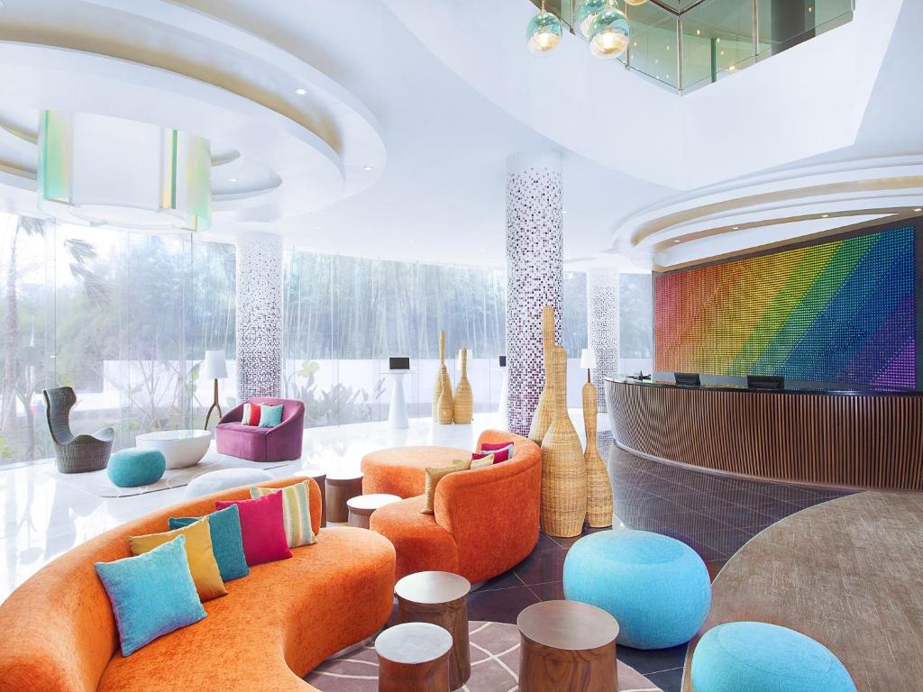 Posezení v ubytování Ibis Styles Jakarta Airport