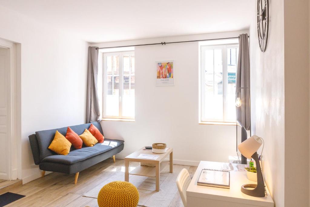 Χώρος καθιστικού στο Appartement Hypercentre RDC - NEW LOCATION