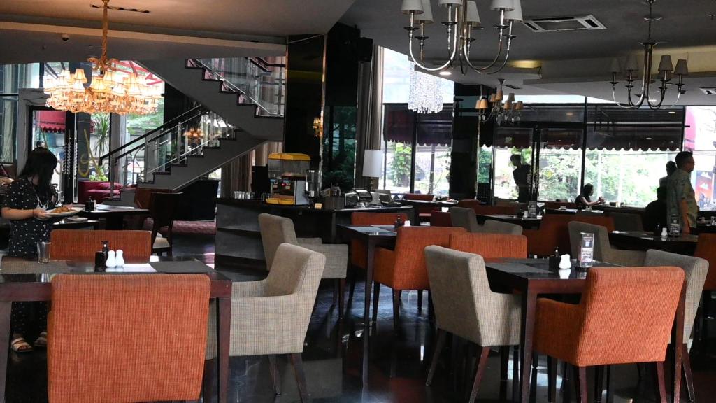 Restaurace v ubytování Amaroossa Cosmo Jakarta