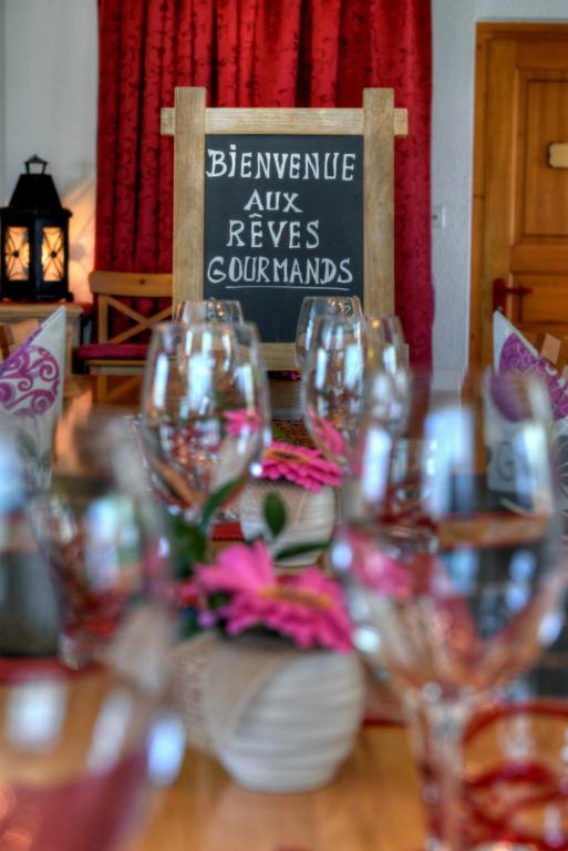 Nápoje v ubytování Rêves Gourmands, Hôtellerie & Gastronomie