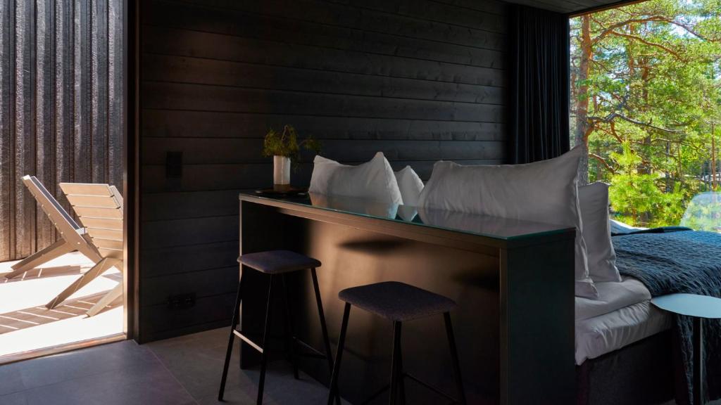 The Barö - Chambre Lit King-Size Avec Vue Sur Jardin
