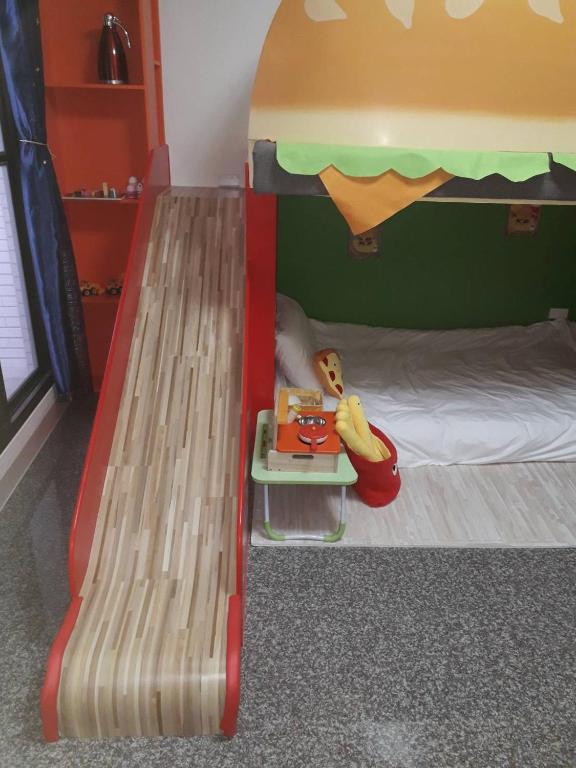 Postel nebo postele na pokoji v ubytování Cute ohpa BnB
