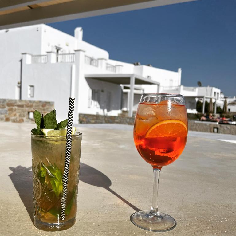 Nápoje v ubytování Margie Mykonos Hotel
