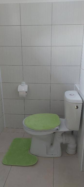 Koupelna v ubytování Agropensiunea Olteanu