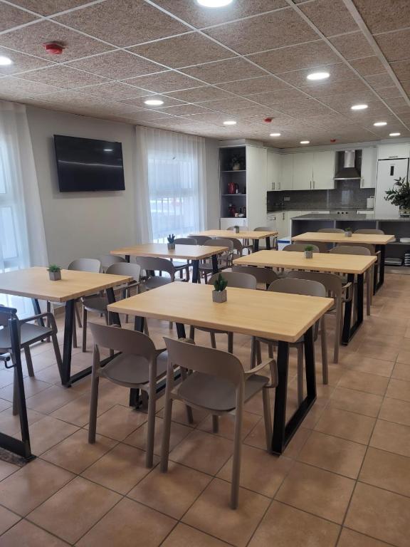 Restaurace v ubytování Malva Hostel Estartit