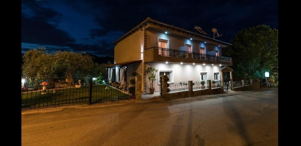 Bygningen som lejlighedshotellet ligger i