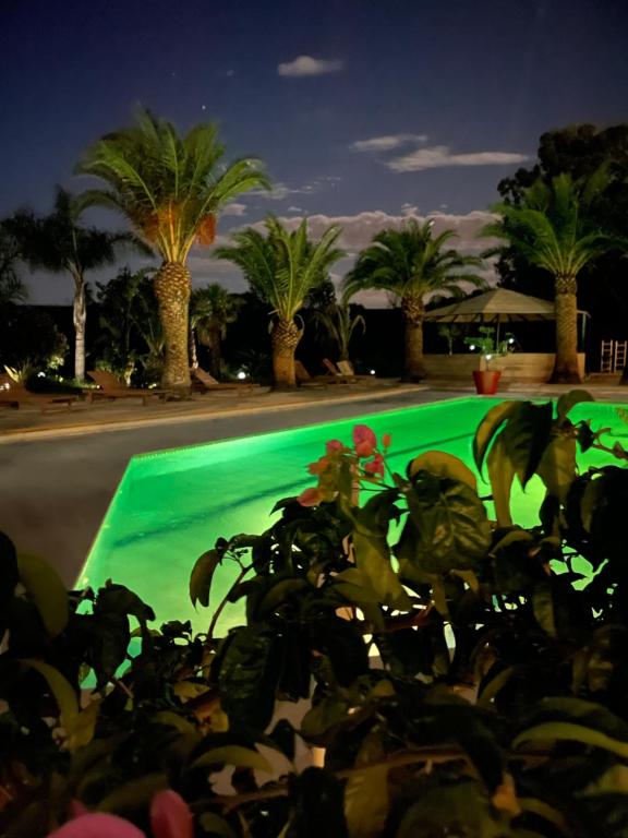 Zahrada ubytování Tropic Hôtel