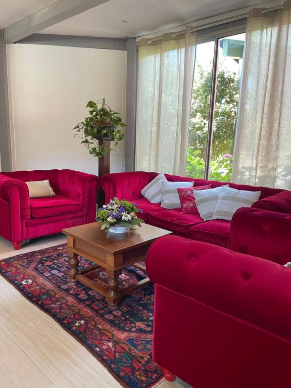 Posezení v ubytování Tropic Hôtel