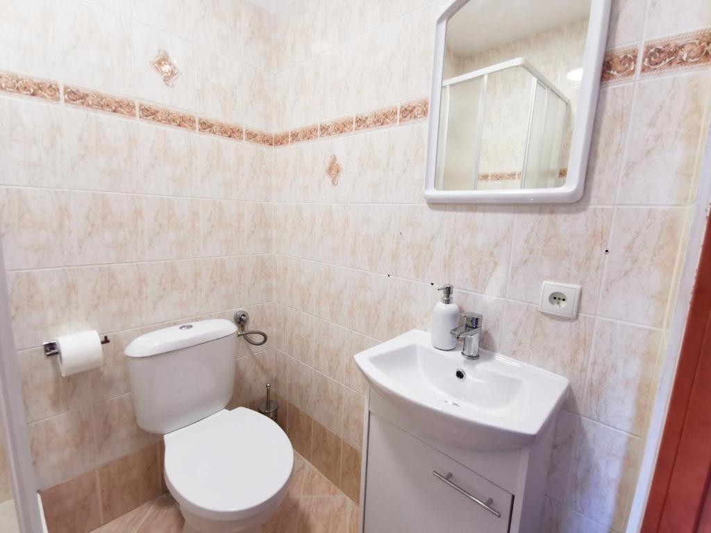 Kúpeľňa v ubytovaní Studio Centrum Gdynia Świętojańska