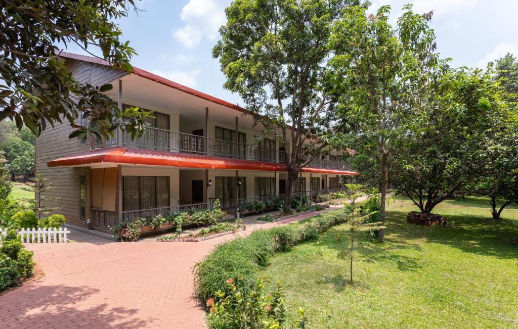 Zahrada ubytování Oleander Farms, Karjat