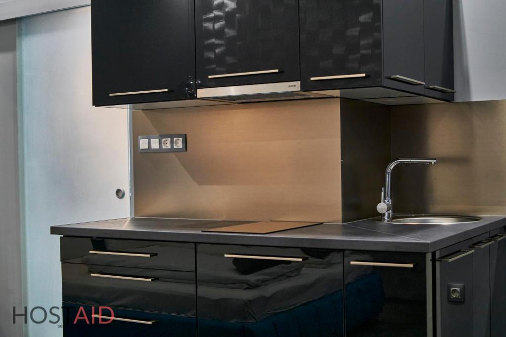Kuchyňa alebo kuchynka v ubytovaní A13 Apartments - Budapest - hostAID