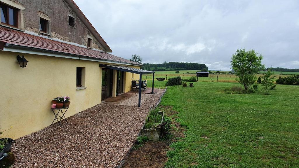 Zahrada ubytování Gîte La Besse, Claudon