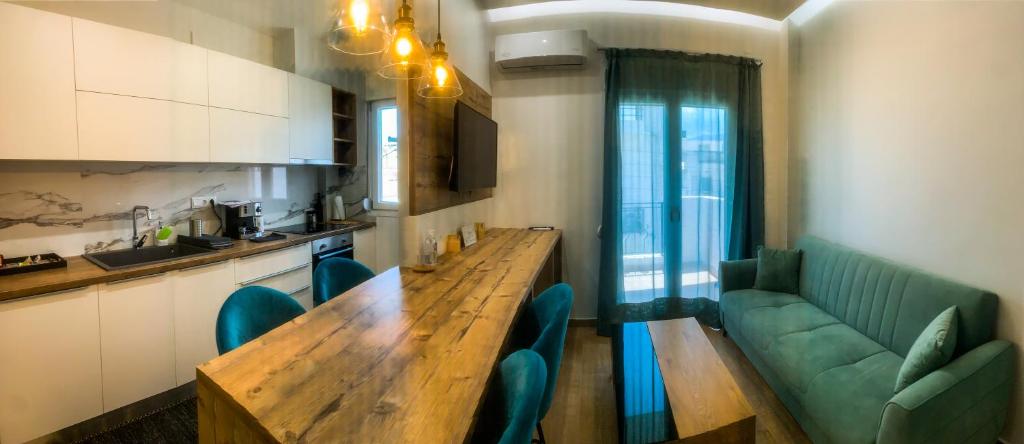 Kuchyň nebo kuchyňský kout v ubytování S & D Apartment