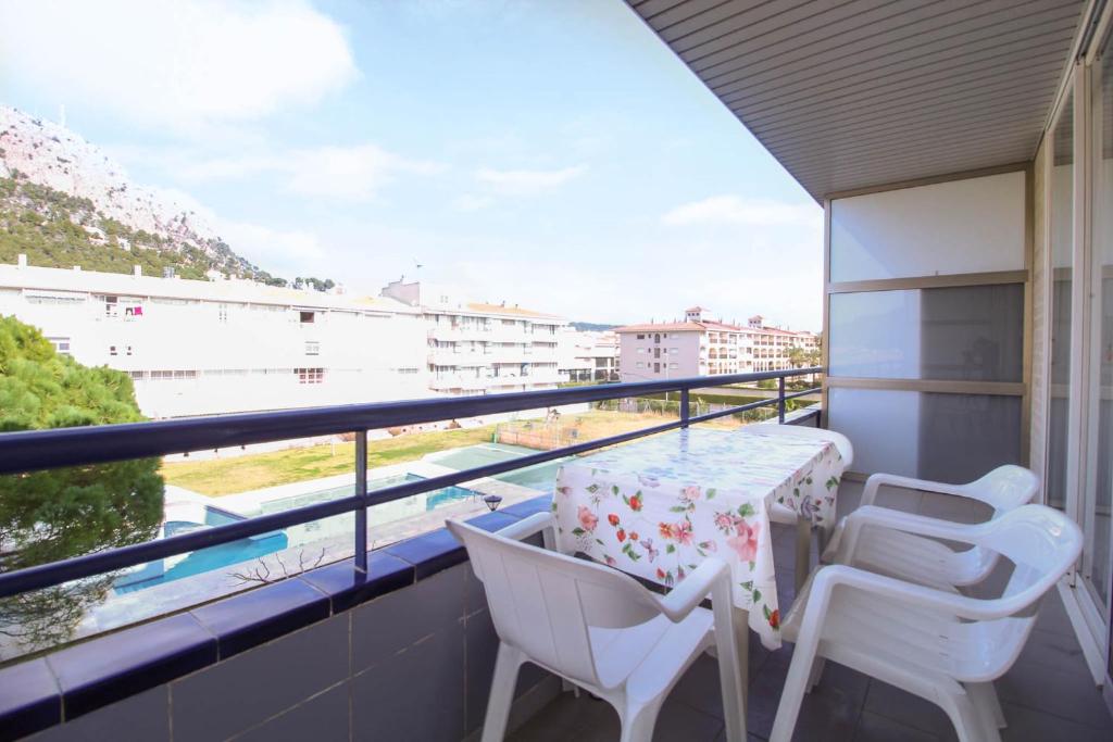 Balkón nebo terasa v ubytování Sistach Rentals Apartments Blau Park 310 & 311