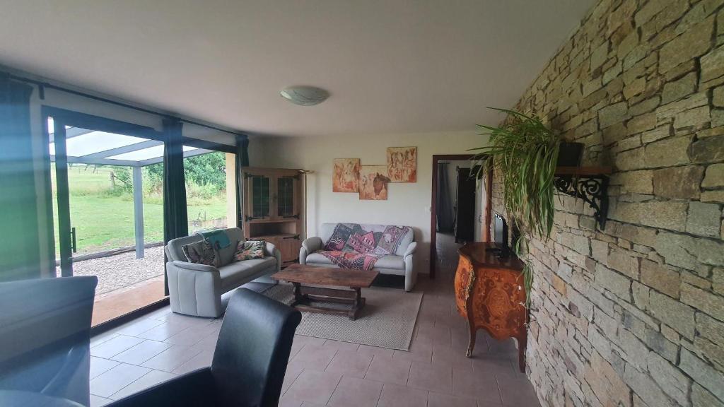 Posezení v ubytování Gîte La Besse, Claudon