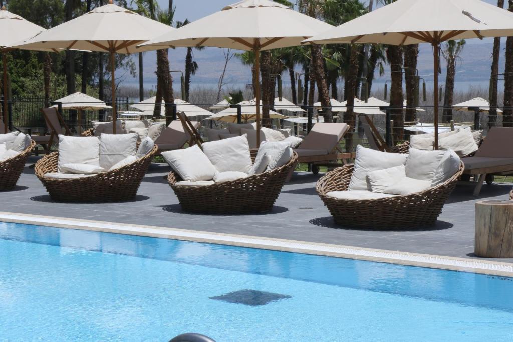 Bazén v ubytování Gomeh by Isrotel Collection nebo v jeho okolí