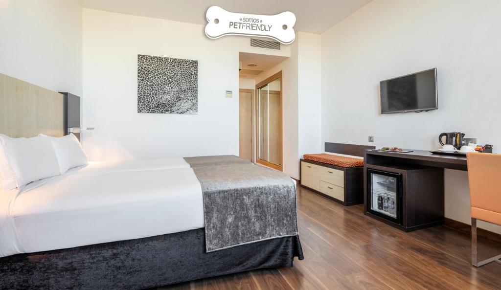 Ilunion Aqua 4 - Chambre Jumelle Adaptée Aux Animaux De Compagnie