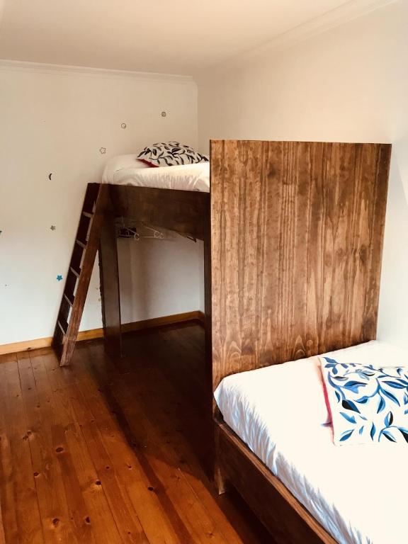 Postel nebo postele na pokoji v ubytování Casa Bernardita
