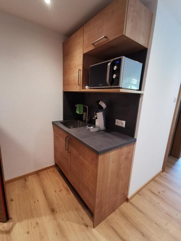 Kuchyňa alebo kuchynka v ubytovaní Apart Grafspitz