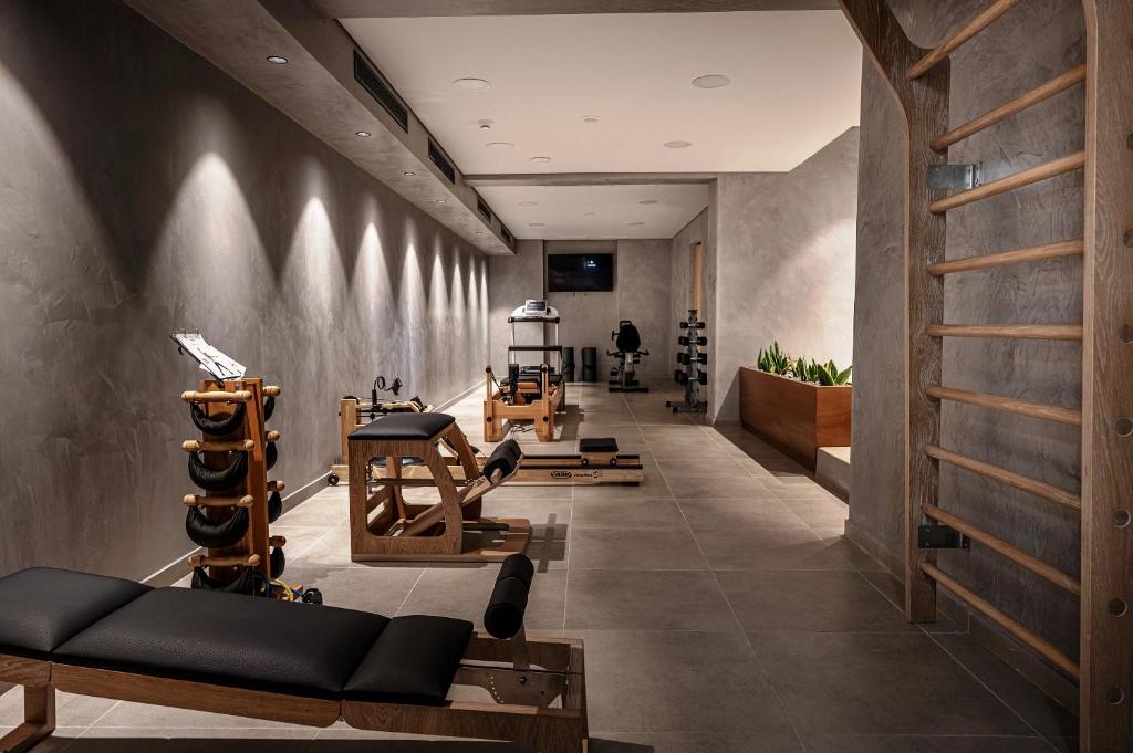Fitness centrum a/nebo fitness zařízení v ubytování Meraviglia Slow Living