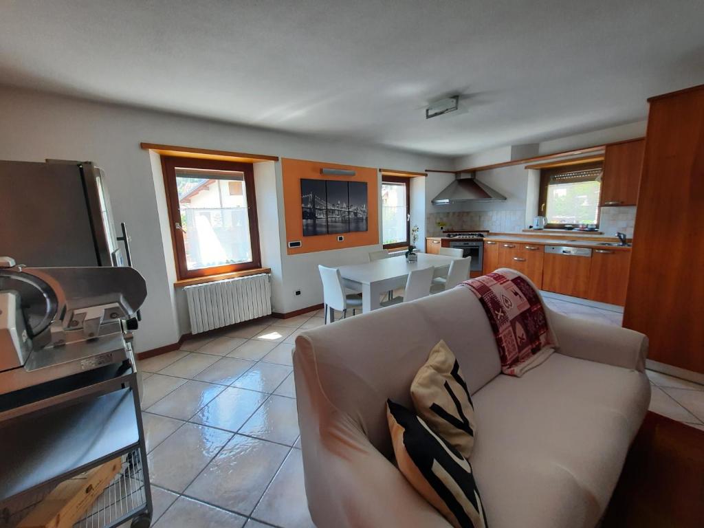 Kuchyňa alebo kuchynka v ubytovaní Casa Vacanza l' antico molino