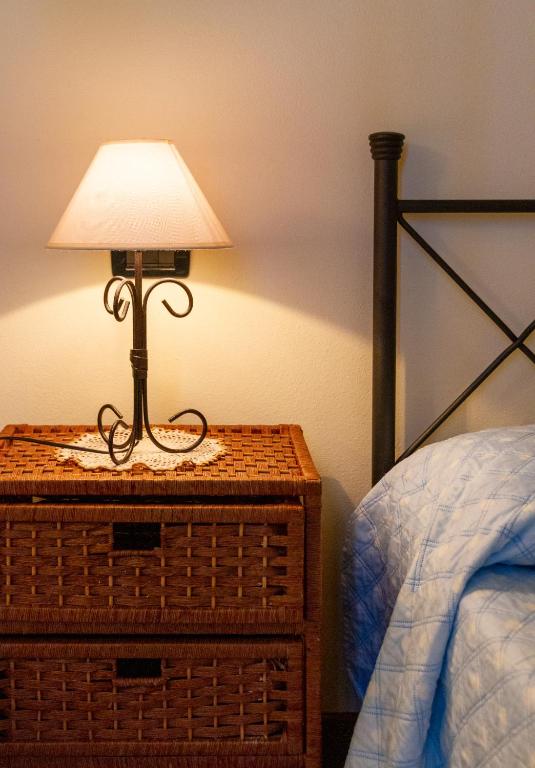 Postel nebo postele na pokoji v ubytování Agriturismo Due Ponti