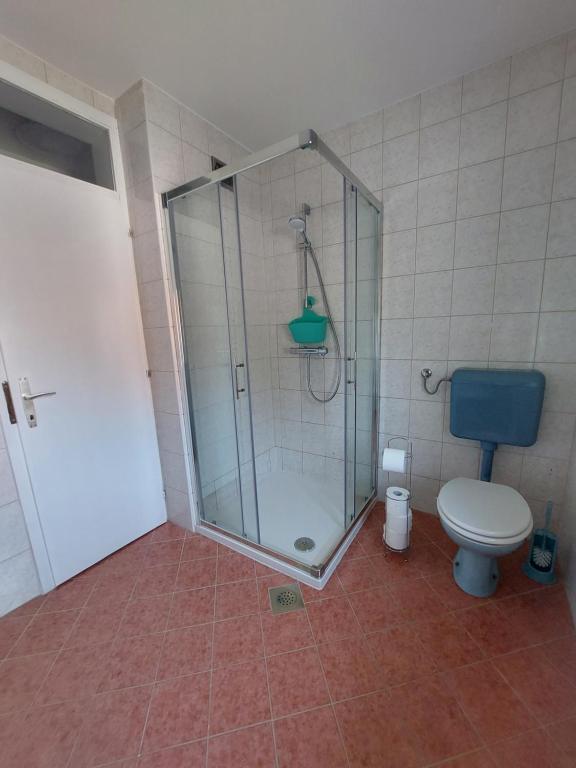 Koupelna v ubytování Apartments Marica