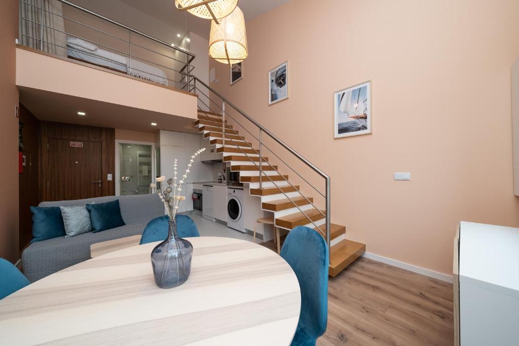 Posezení v ubytování Paraíso Apartment by Amber Star Rent