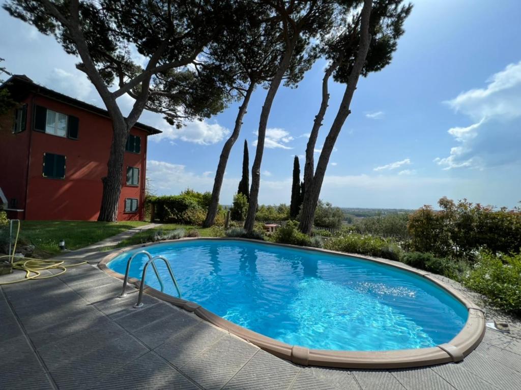 Bazén v ubytování Villa Rossa dall'alto nebo v jeho okolí