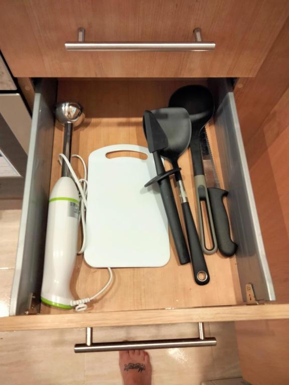 A kitchen or kitchenette at Confort y Relax