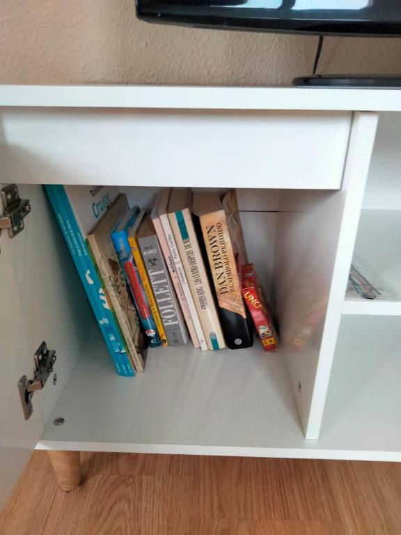 The library in Az apartmant