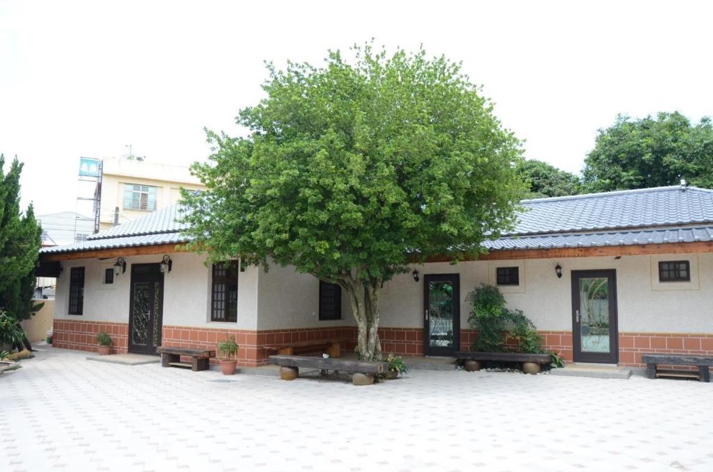Budova, kde se bed and breakfast nachází