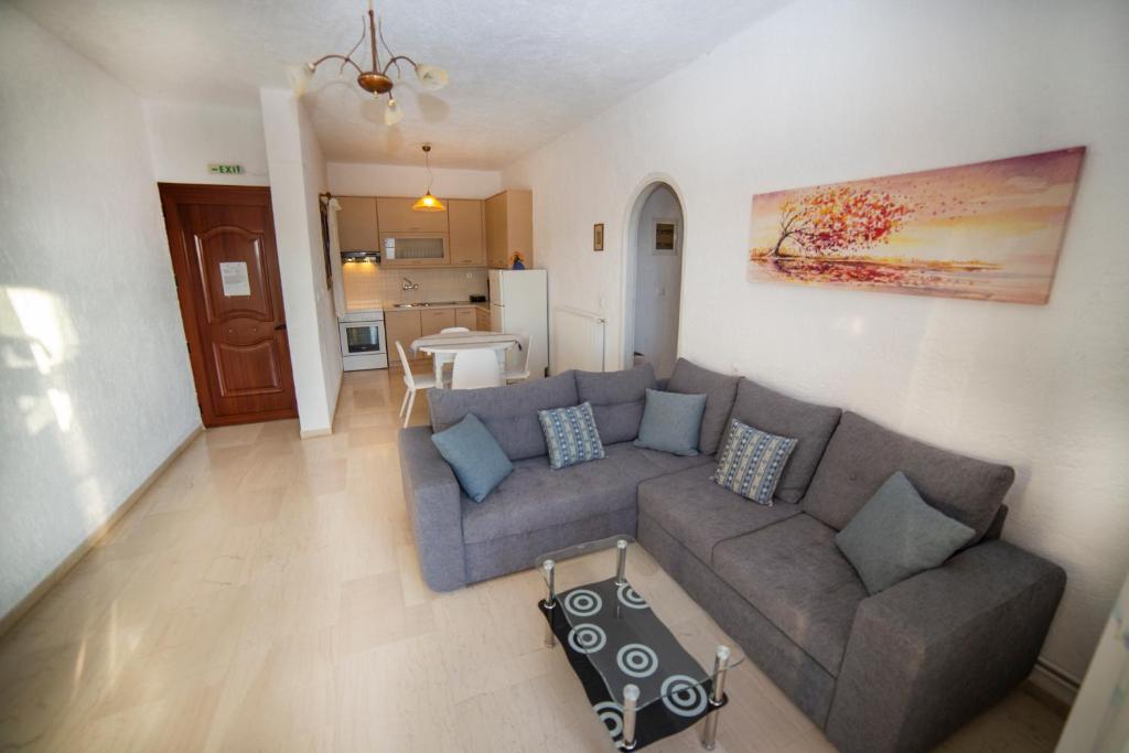 Posezení v ubytování Bay View Apts II
