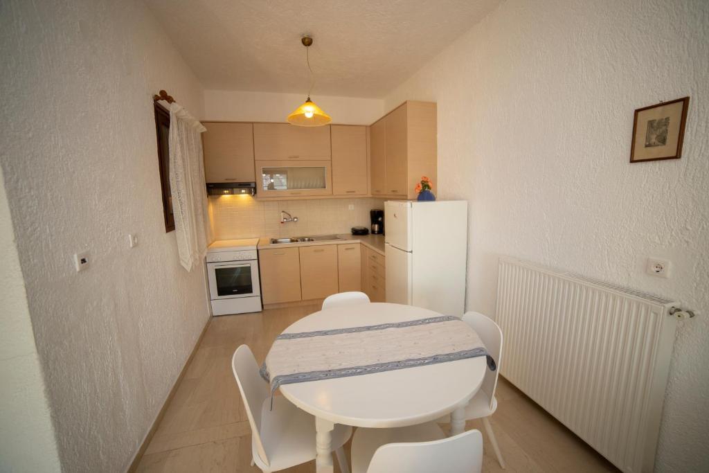 Kuchyň nebo kuchyňský kout v ubytování Bay View Apts II