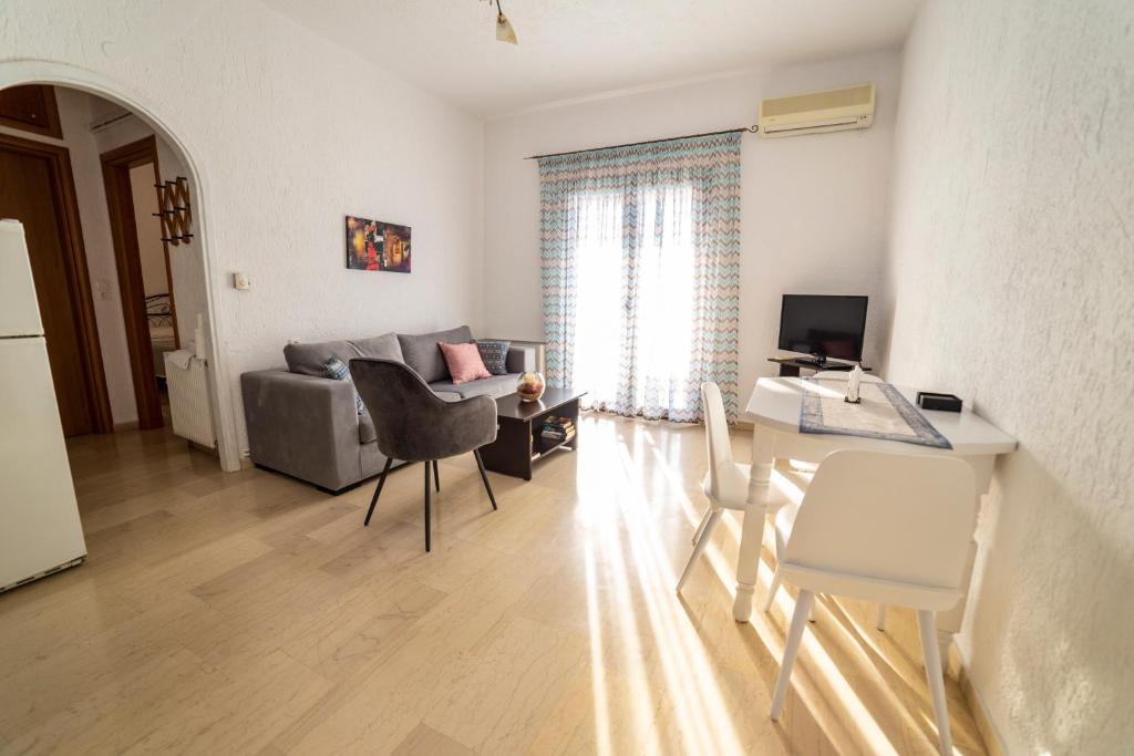 TV a/nebo společenská místnost v ubytování Bay View Apts II