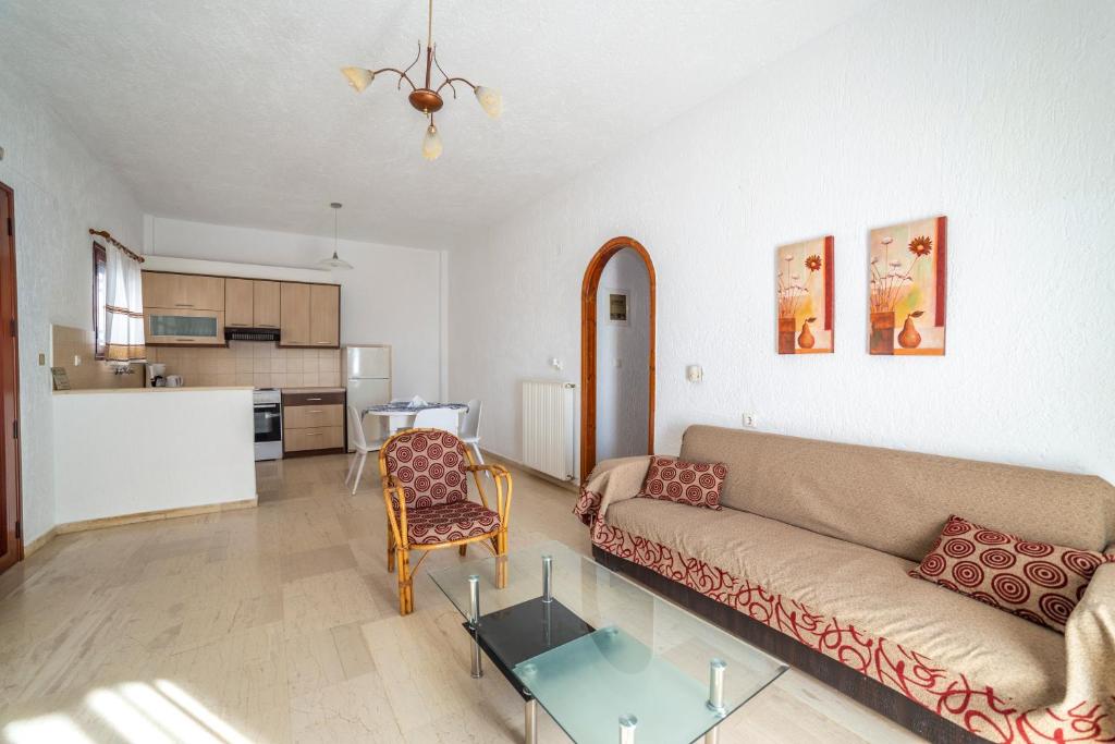 Kuchyň nebo kuchyňský kout v ubytování Bay View Apts II