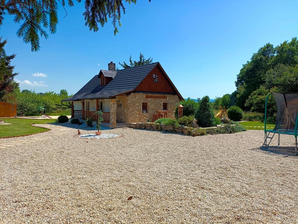 Zahrada ubytování Chalet d' amour