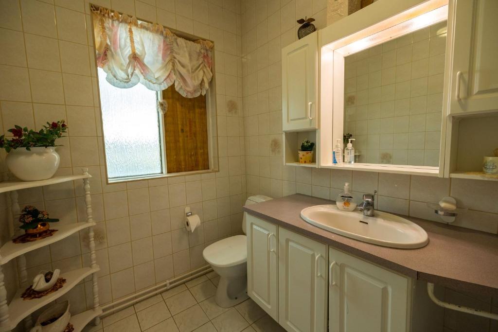 Ένα μπάνιο στο Heidi Guesthouse