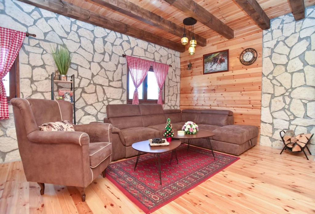 Area soggiorno di Big bear villas
