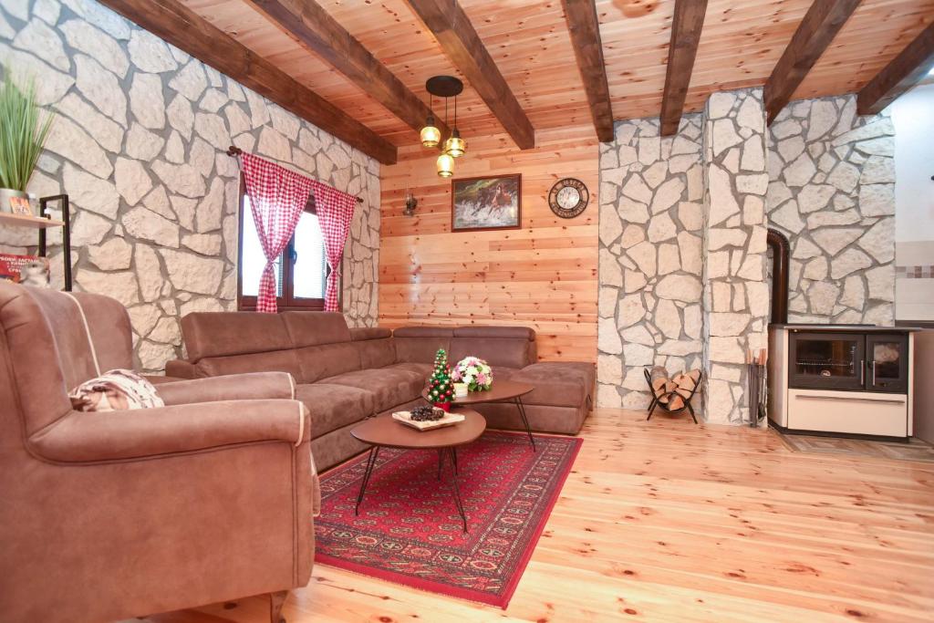 Area soggiorno di Big bear villas