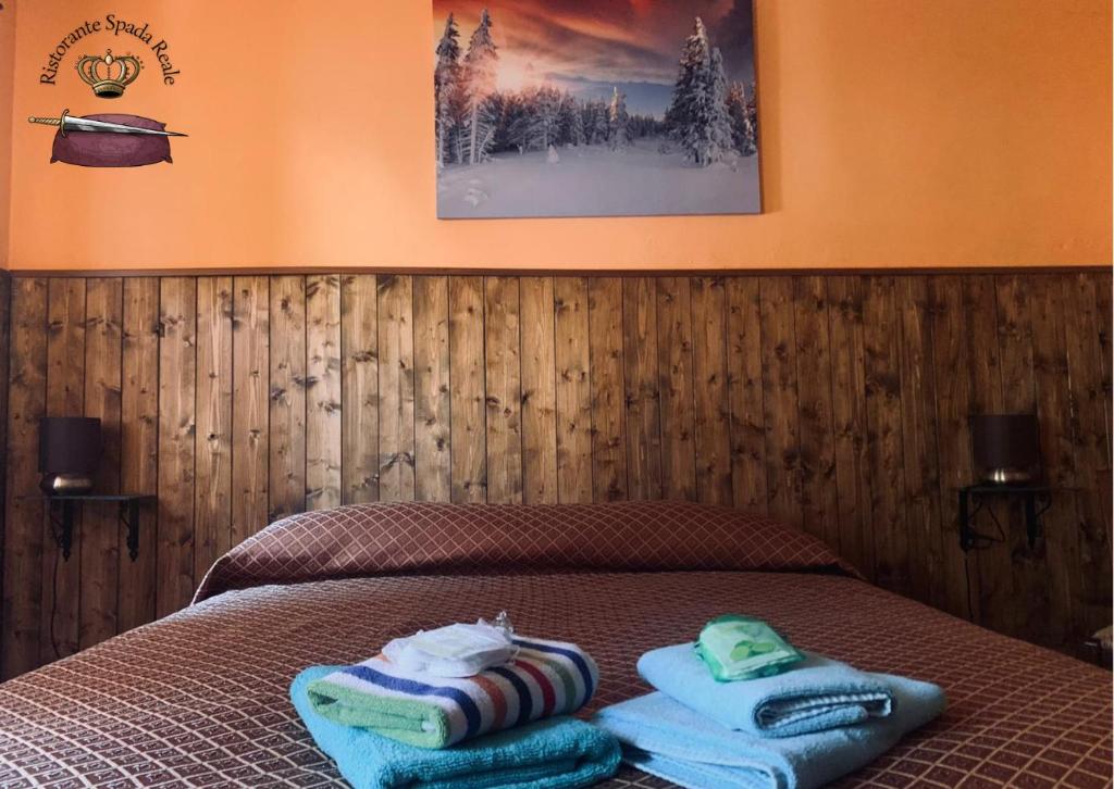 Postel nebo postele na pokoji v ubytování Spada Reale