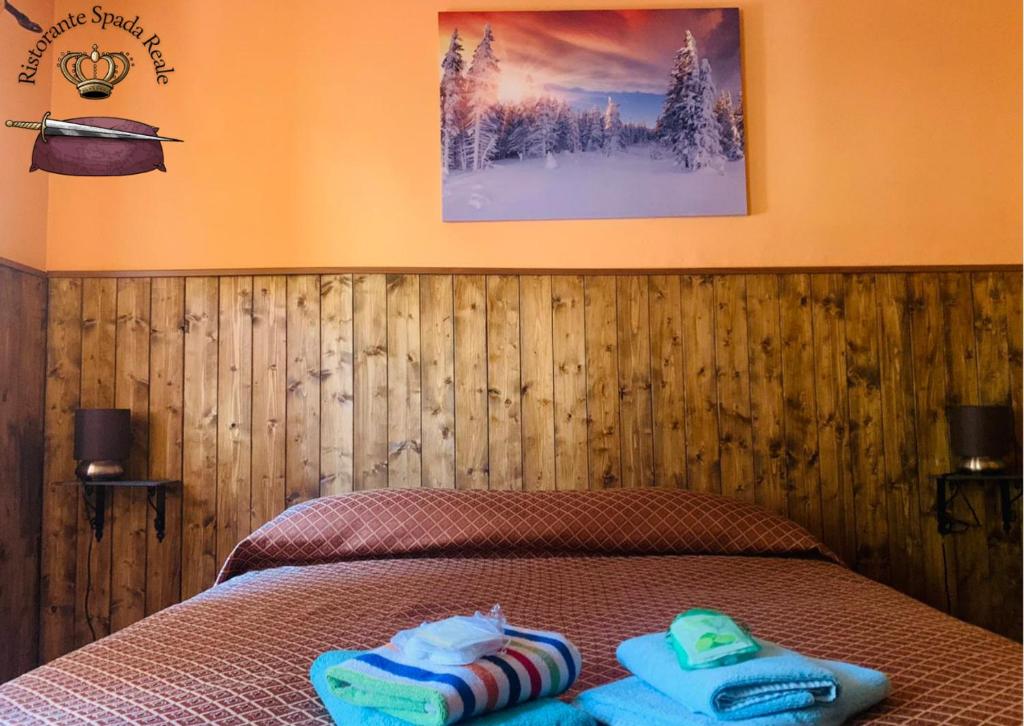 Postel nebo postele na pokoji v ubytování Spada Reale