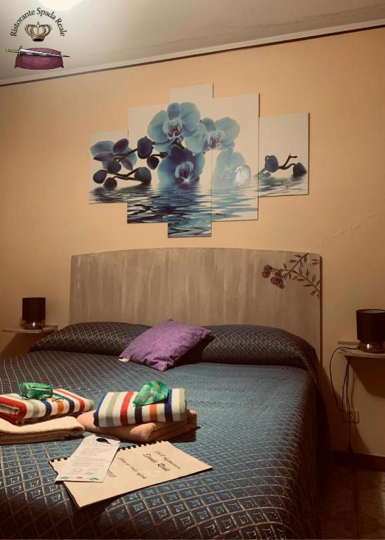 Postel nebo postele na pokoji v ubytování Spada Reale