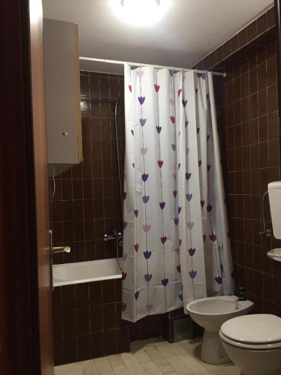 Koupelna v ubytování Apartman-Fenix