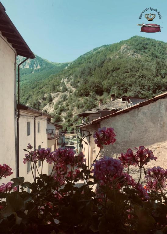 Nespecifikovaný výhled na hory nebo výhled na hory při pohledu z bed and breakfast