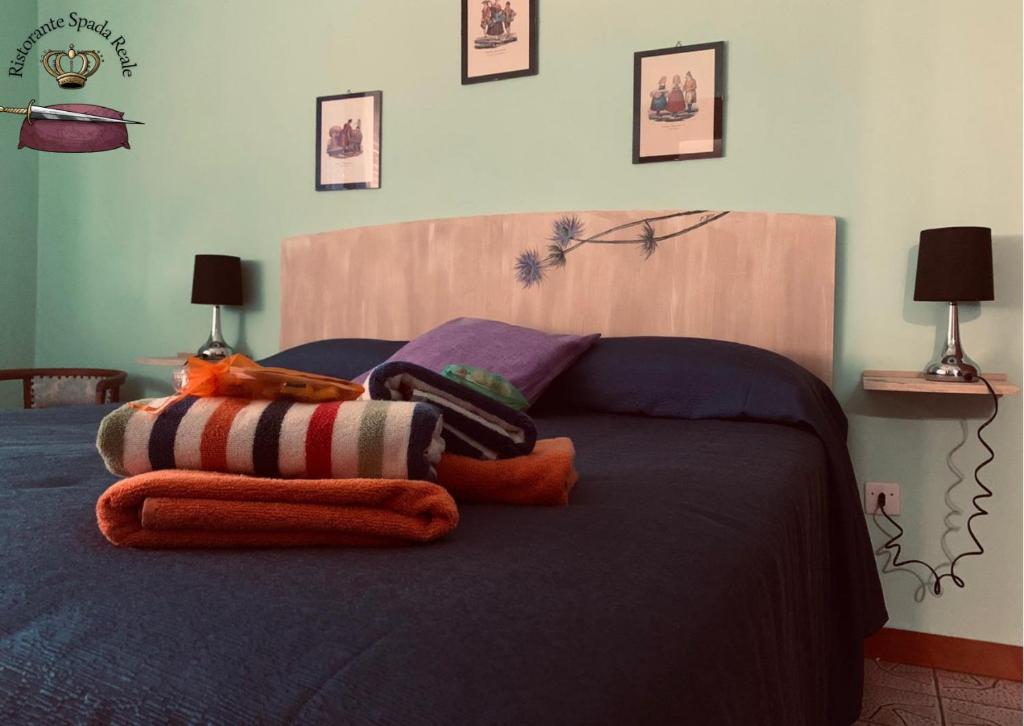Postel nebo postele na pokoji v ubytování Spada Reale