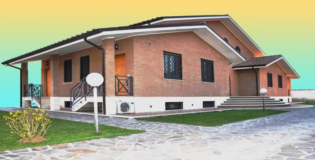 Budynek, w którym mieści się apartament
