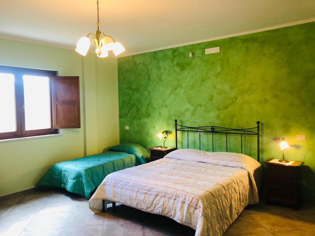Agriturismo CuoreLieto del Cilento - Habitación Cuádruple Con Baño Privado